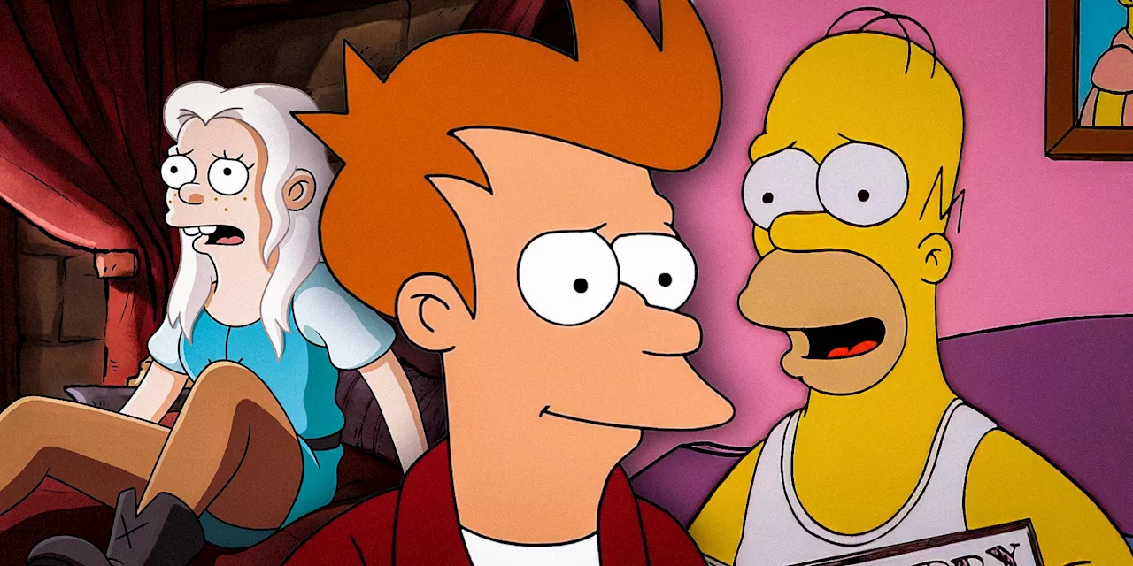 How Futurama Connects To The Simpsons & Disenchantment