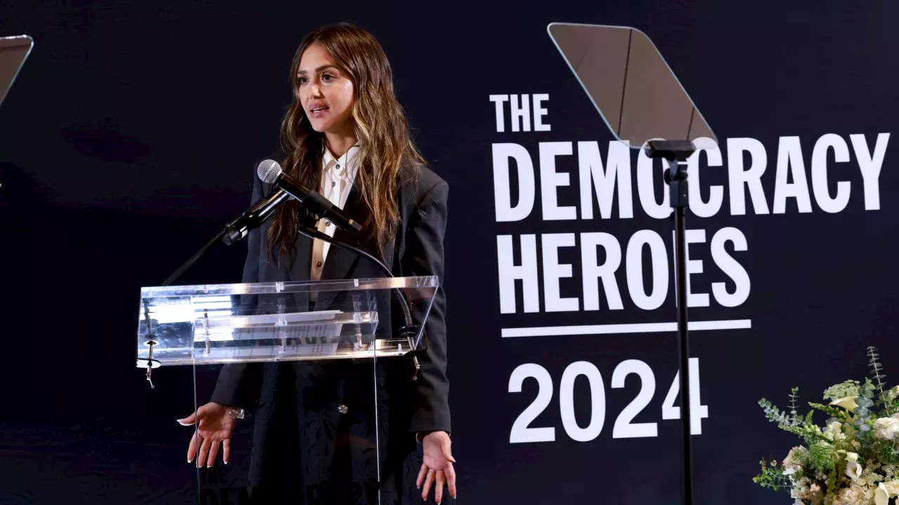 Jessica Alba Gets Mixed Reviews For Viral Kamala Harris Video ...