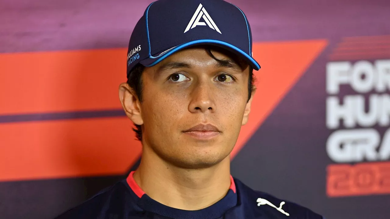 Formula 1: Alex Albon says he will welcome Carlos Sainz challenge at Williams next season