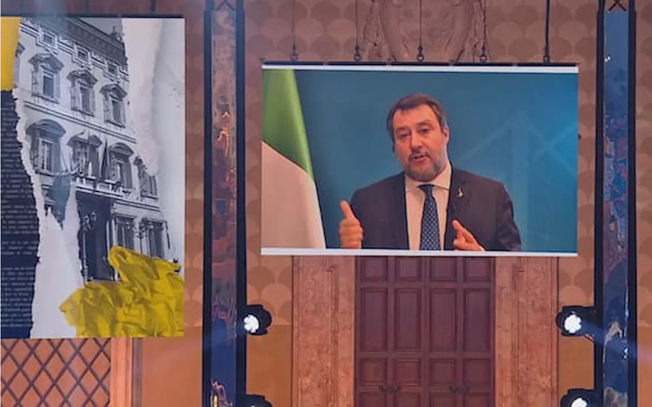 Live In Roma, Salvini: 'Legge sulla cittadinanza non è nel programma. No a patrimoniale'