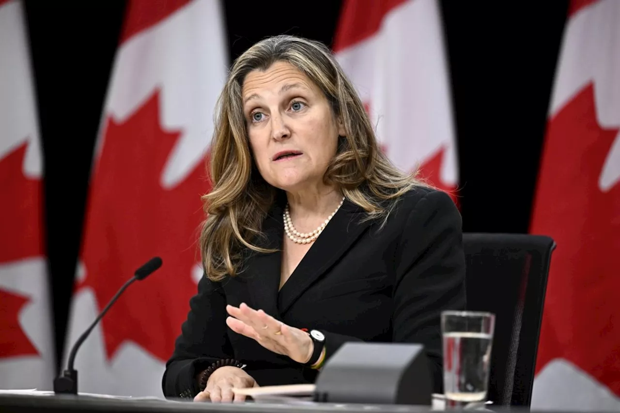 Freeland Rules Out Proroguing Parliament Amidst Conservative Privilege Dispute