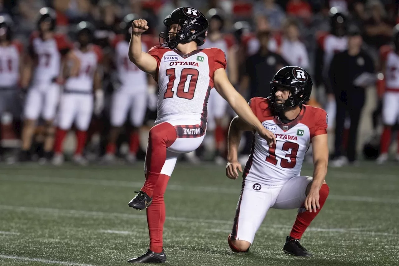 Ottawa Redblacks sign veteran kicker Ward to three-year contract extension