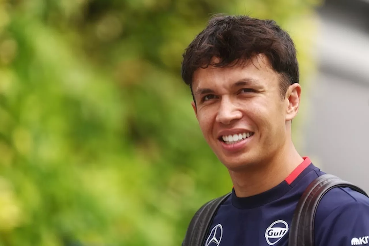 Alex Albon: Keine Sorgenfalten wegen Carlos Sainz