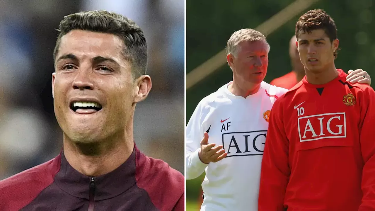 Cristiano Ronaldo was 'reduced to tears' in Man Utd training by teammate who crossed the line