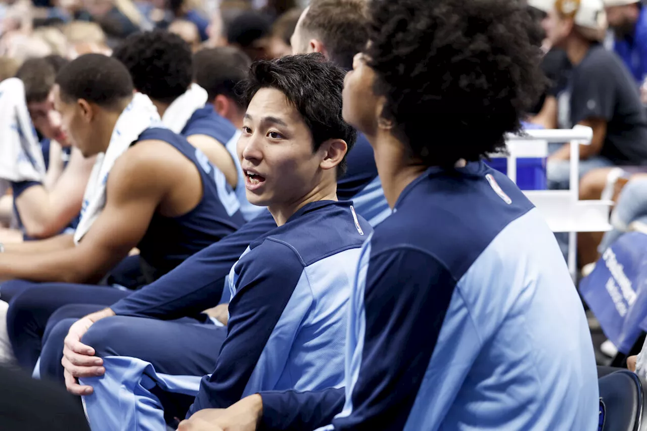 河村勇輝、ＮＢＡプレシーズンマッチで“デビュー”約９分プレーで５得点、３アシスト いきなり３Ｐ沈めアピール