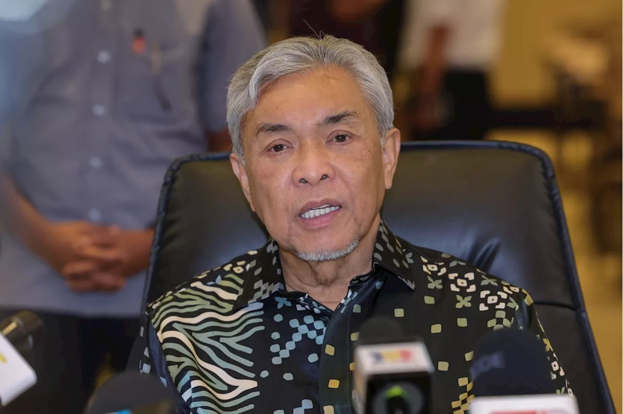 No need for Pakatan to apologise: Zahid tells Umno leaders not to disturb component parties in unity govt