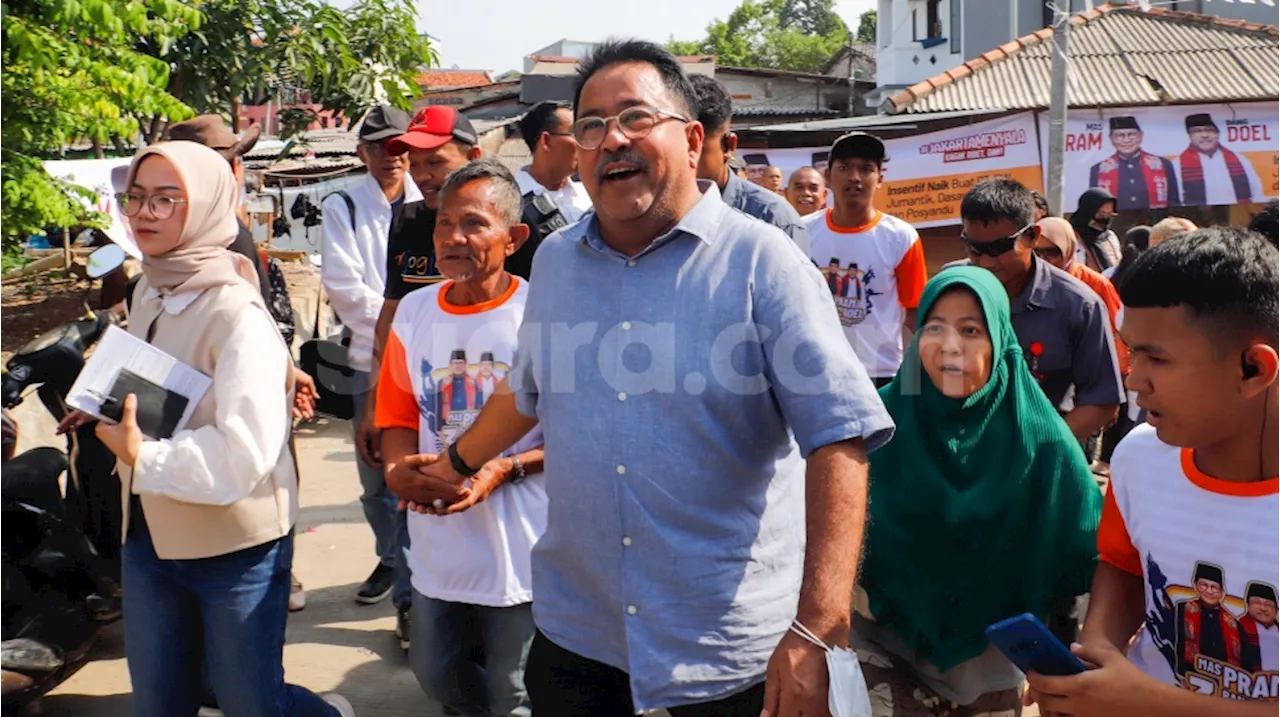 Blusukan di Kramat Jati, Ini Potret Si Doel Saat Tampung Keluhan Warga