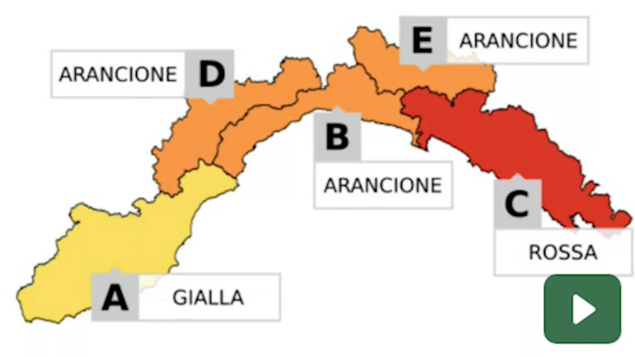 Genova colpita da forte temporale, scuole e università chiuse