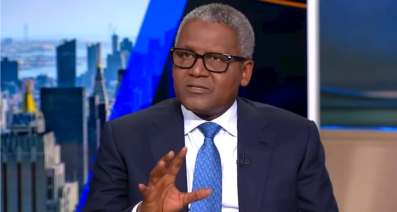 Aliko Dangote: Our refinery was built without any incentive from government