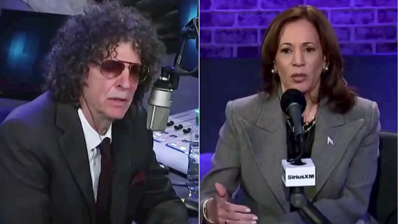 Kamala Tells Howard Stern His Old Pal Trump Is a ‘Murderous Dictator’