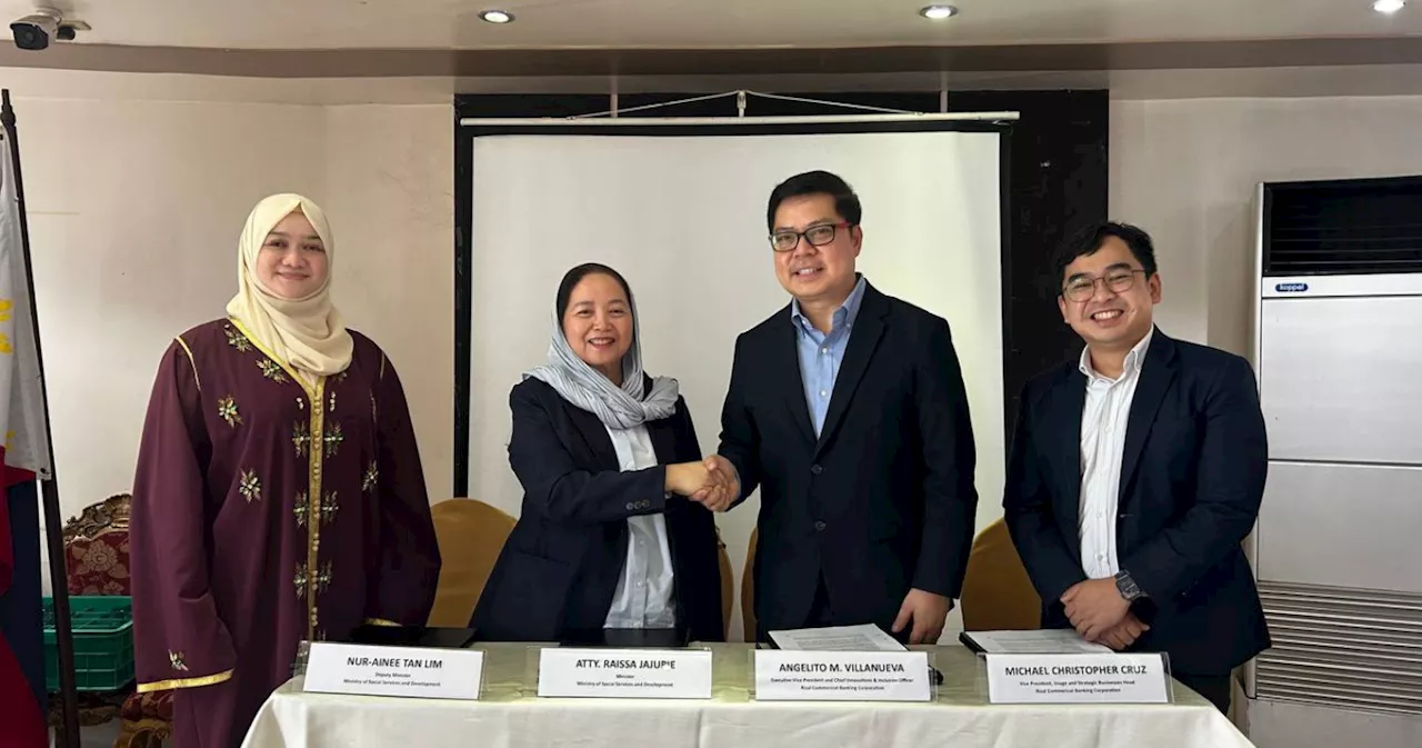 RCBC, Barmm Social Services pair to boost financial inclusion