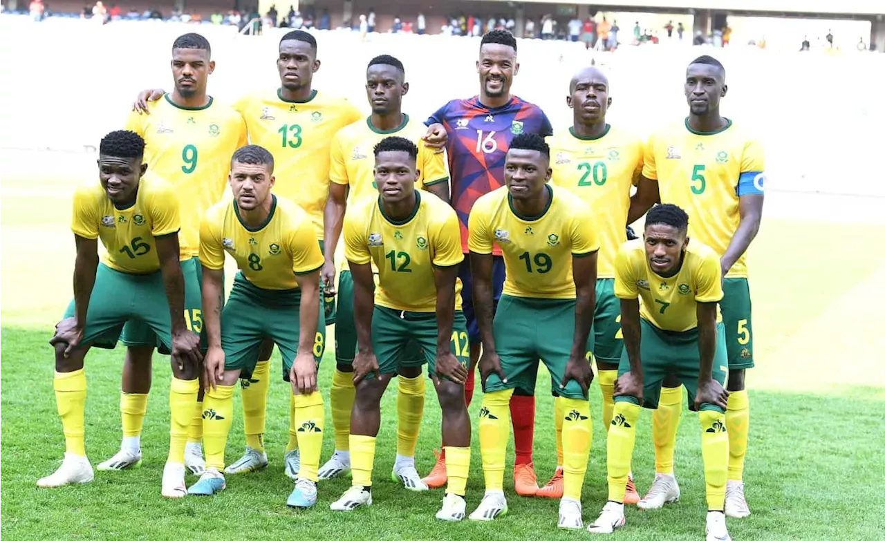 Predicted Bafana Bafana XI vs Congo: Midfield crisis is REAL