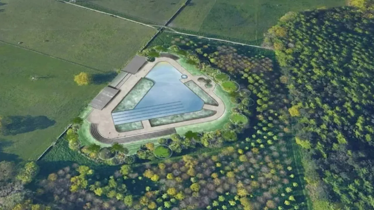 Abandoned reservoir could become new outdoor lido with sauna pods, heated pool and cafe...