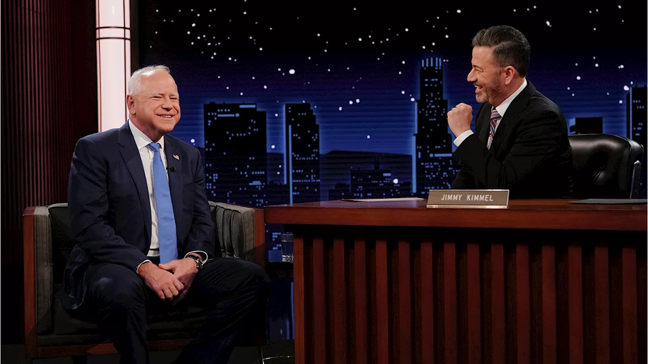 Gov. Walz Makes Late-Night Debut, Calls for End to Israel-Hamas Crisis