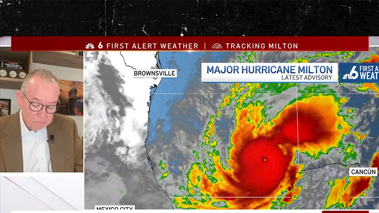 Florida Meteorologist Breaks Down Live On Air As He Warns Of Hurricane Milton's Devastating Potential