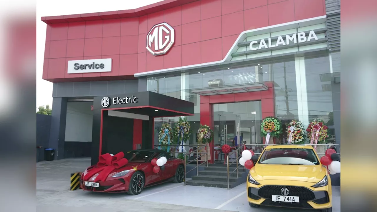 MG Philippines opens new showroom in Calamba, Laguna