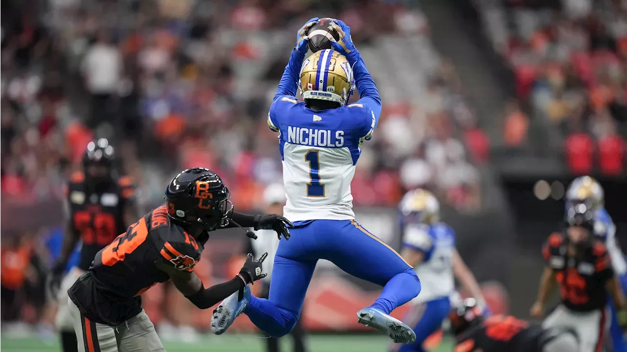 Nichols, Rourke Named CFL's Top Offensive And Defensive Performers | Canada