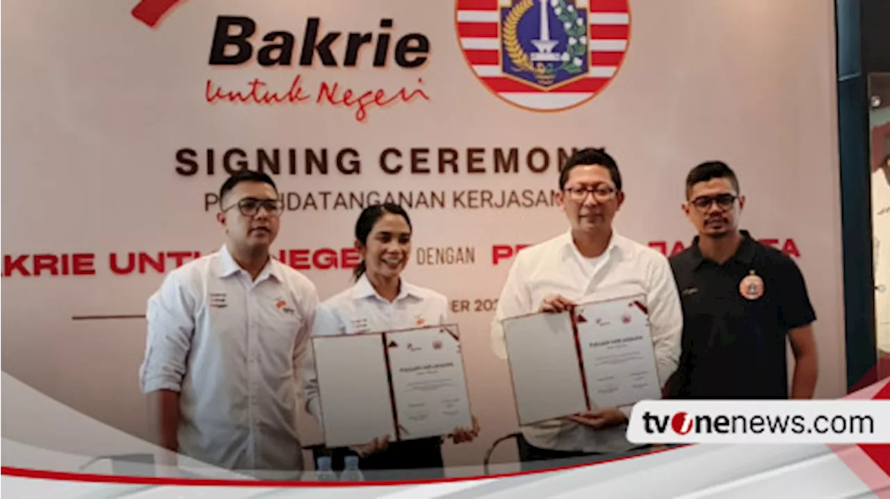 Bakrie Untuk Negeri Resmi Merapat Jadi Sponsor Terbaru Persija Jakarta Selama Satu Musim