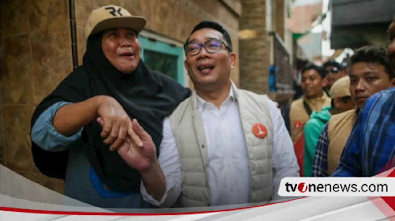 Momen Ridwan Kamil Blusukan ke Penjaringan Jakarta Utara, Tampung Keluhan Semua Warga Jakarta