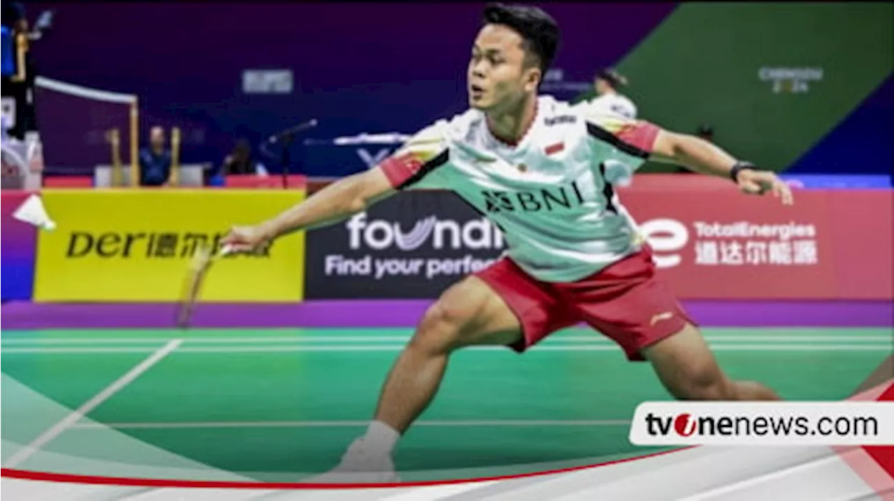 Ranking BWF Terbaru: China Makin Digdaya, Jonatan Christe dan Anthony Sinisuka Ginting Melesat