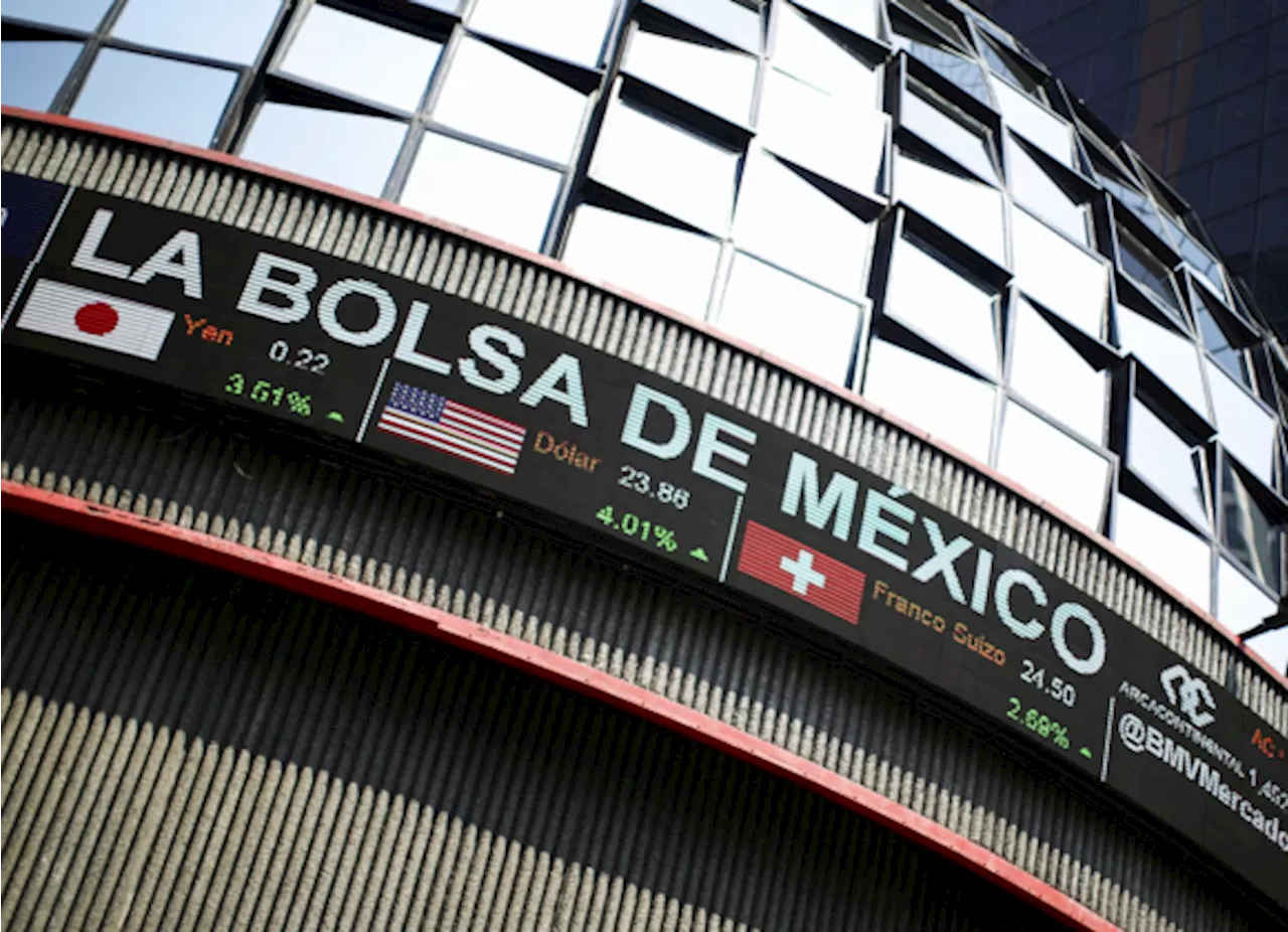 Bolsa mexicana cae de nuevo; destaca Grupo México con pérdidas