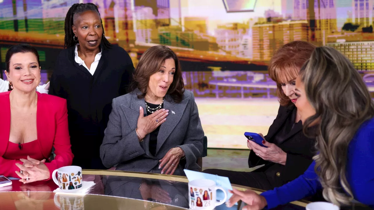 Kamala Harris Uses The View to Combat Trump's Storm of Hurricane Misinformation