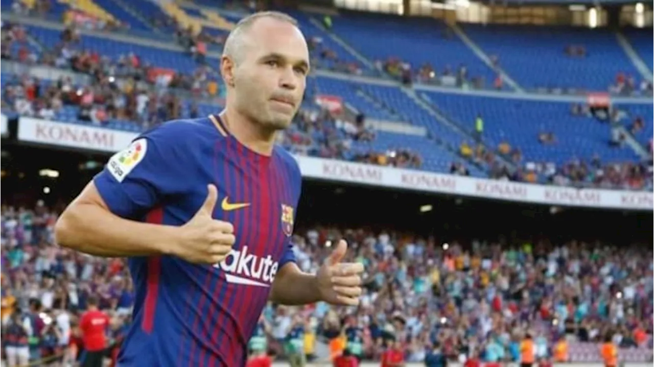 Andres Iniesta Resmi Berhenti dari Sepak Bola Profesional