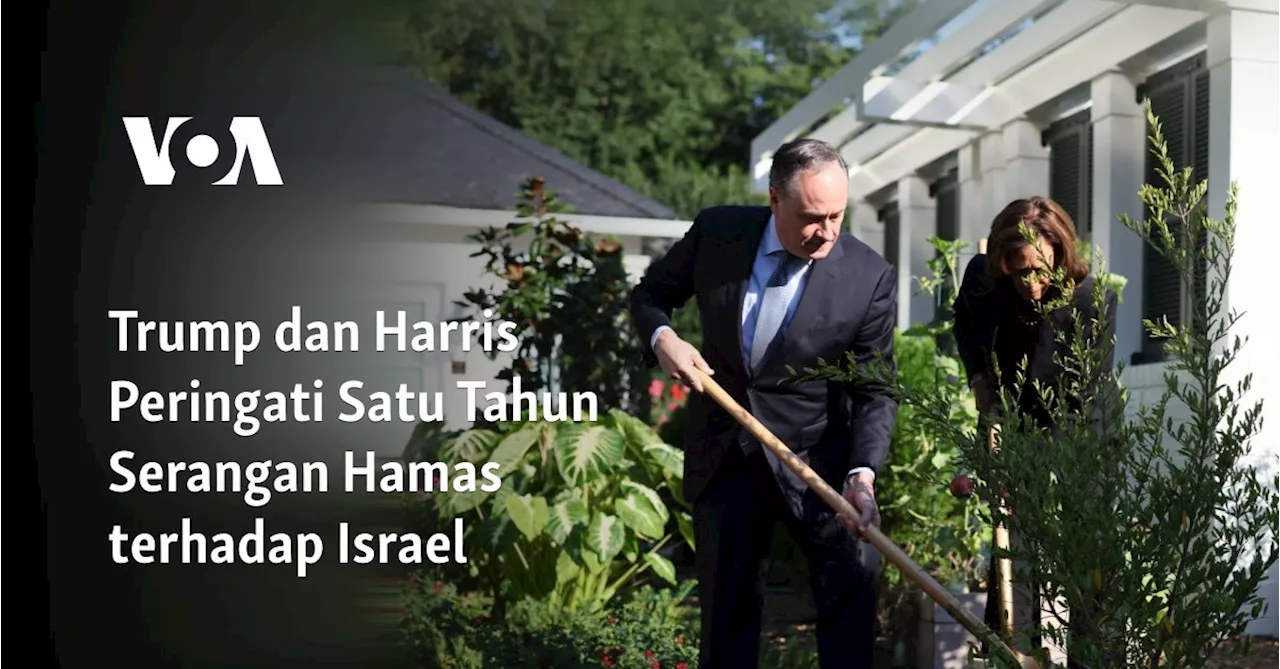 Trump dan Harris Peringati Satu Tahun Serangan Hamas terhadap Israel