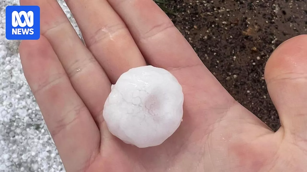 Severe thunderstorms over south-east Queensland bring heavy rain, flash flooding and hail