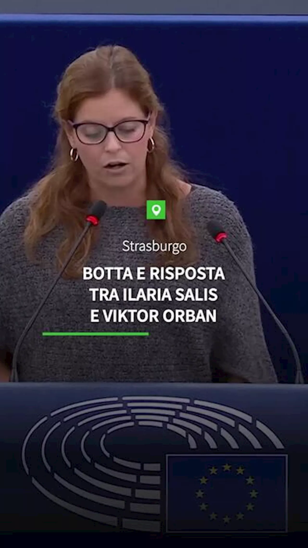 Botta e risposta tra Ilaria Salis e Viktor Orban al Parlmento Ue