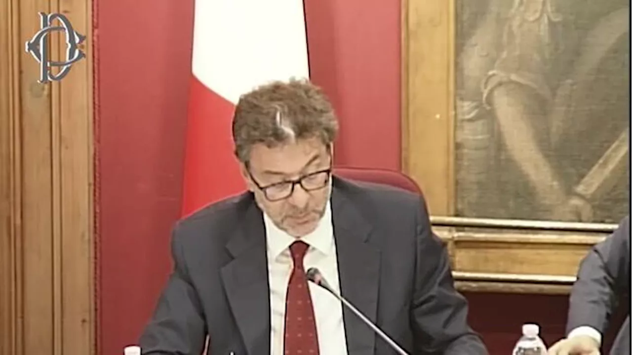 Giorgetti: 'Revisione dei valori del catasto se usati bonus edilizi'