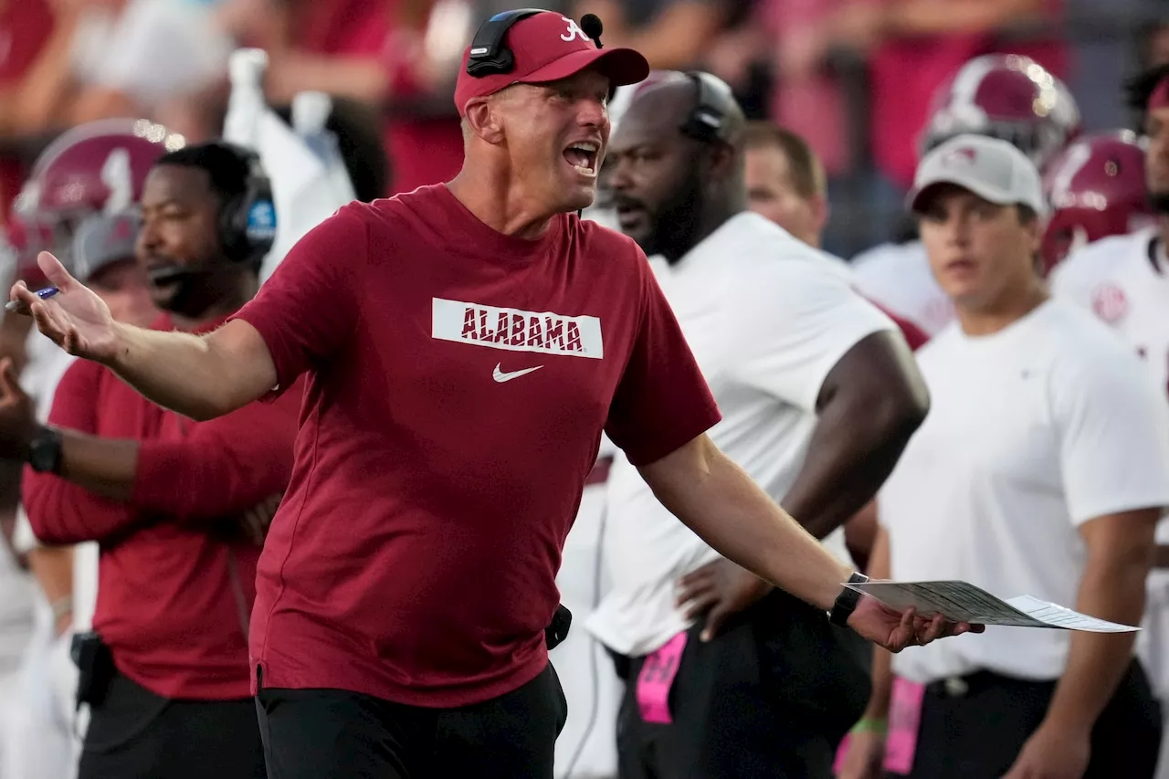 Goodman: Alabama fans nationwide react to DeBoer’s T-shirt controversy