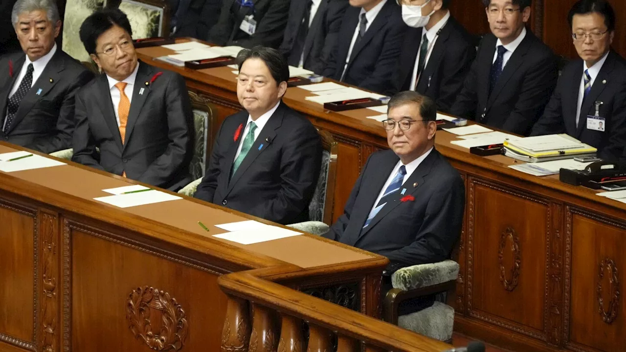 Ishiba dissolves Japan's lower house to set up an Oct. 27 parliamentary election