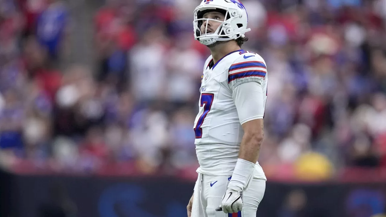 Josh Allen shouldering the blame for Buffalo's offensive struggles following 2 losses