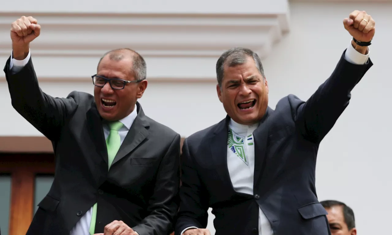 EU prohíbe entrar al expresidente Rafael Correa y a Jorge Glas