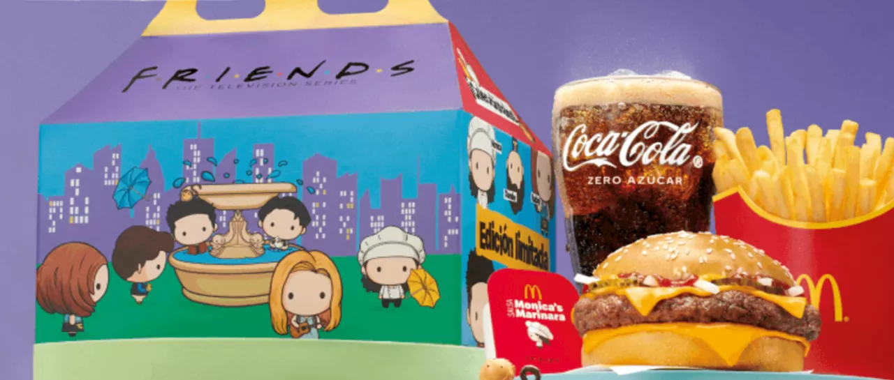 McDonald’s anuncia Cajita Feliz de Friends