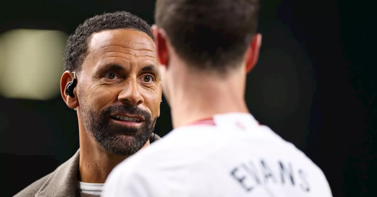 Rio Ferdinand says 'arguably best' Man Utd defender should never have been sold