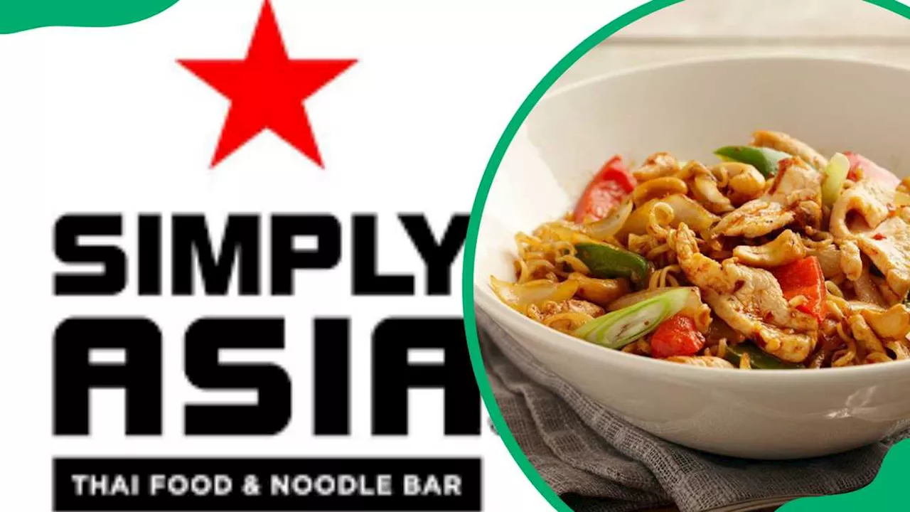 Simply Asia menu and prices in South Africa (updated for 2024)