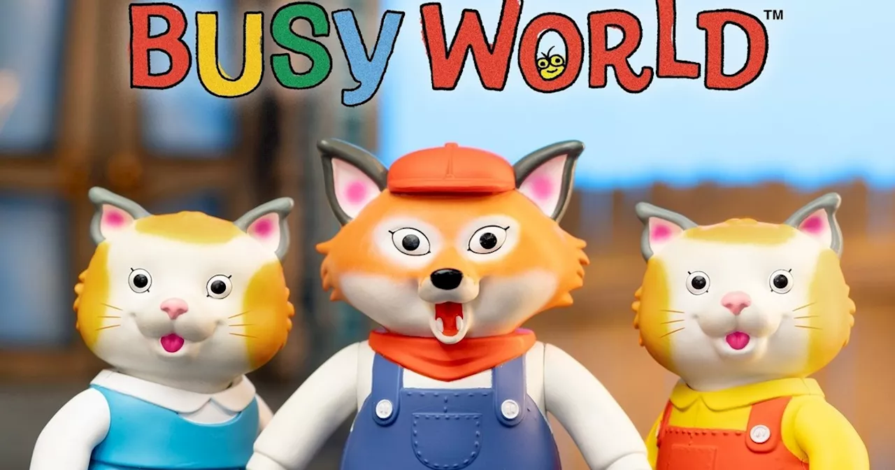 Exclusive Look at Super7’s ReAction Figures Based on Richard Scarry’s Busy World