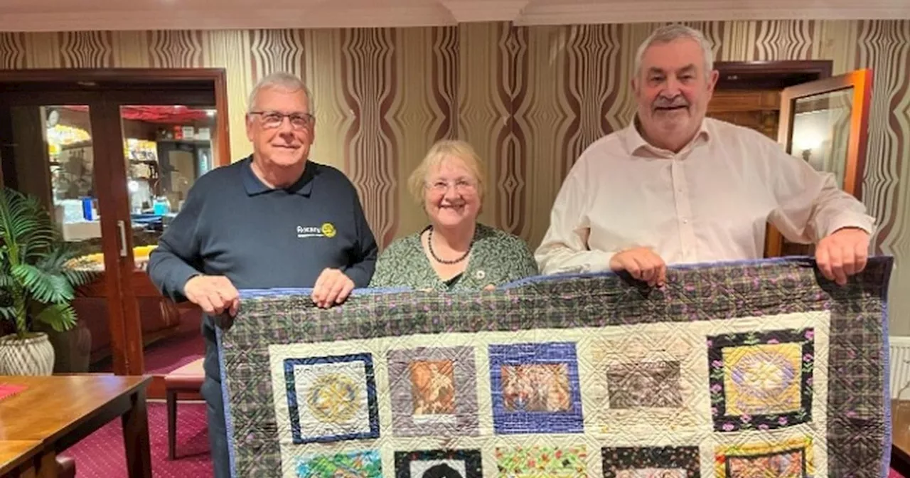 Quilting expert is speaker at Lockerbie and District Rotary Club