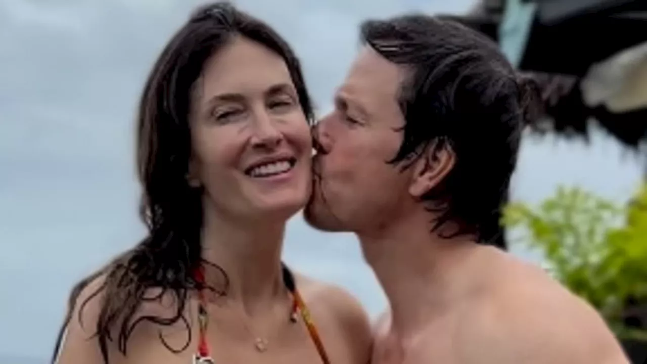 Mark Wahlberg's wife Rhea Durham posts very racy photo of her husband before quickly deleting it