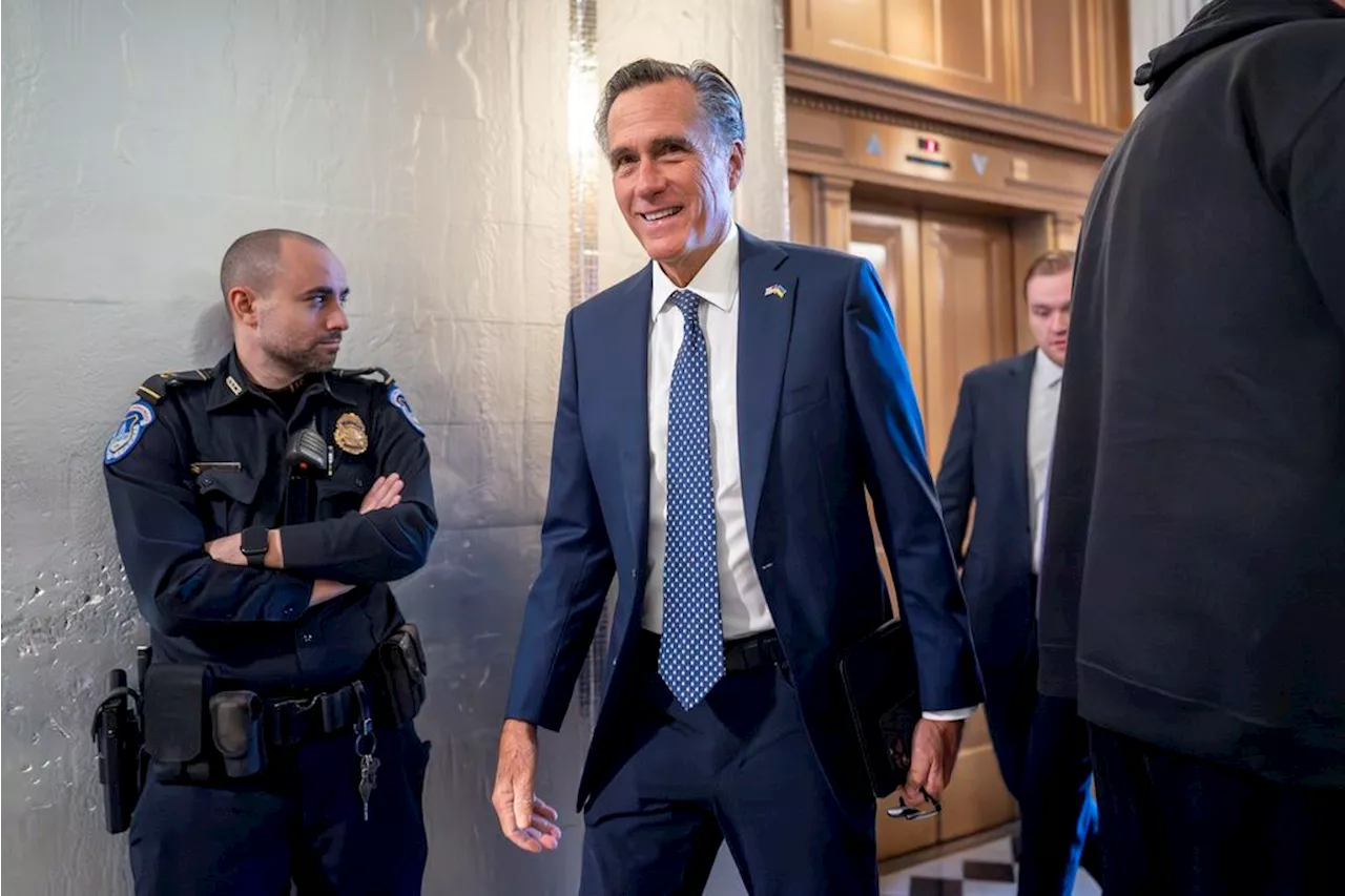 Mitt Romney declines to endorse Harris while reiterating he won’t vote for Trump