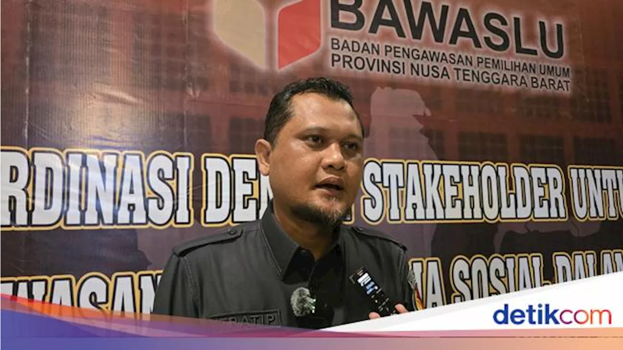 Bawaslu NTB Temukan 188 Kampanye Tanpa Pemberitahuan, 26 Dibubarkan