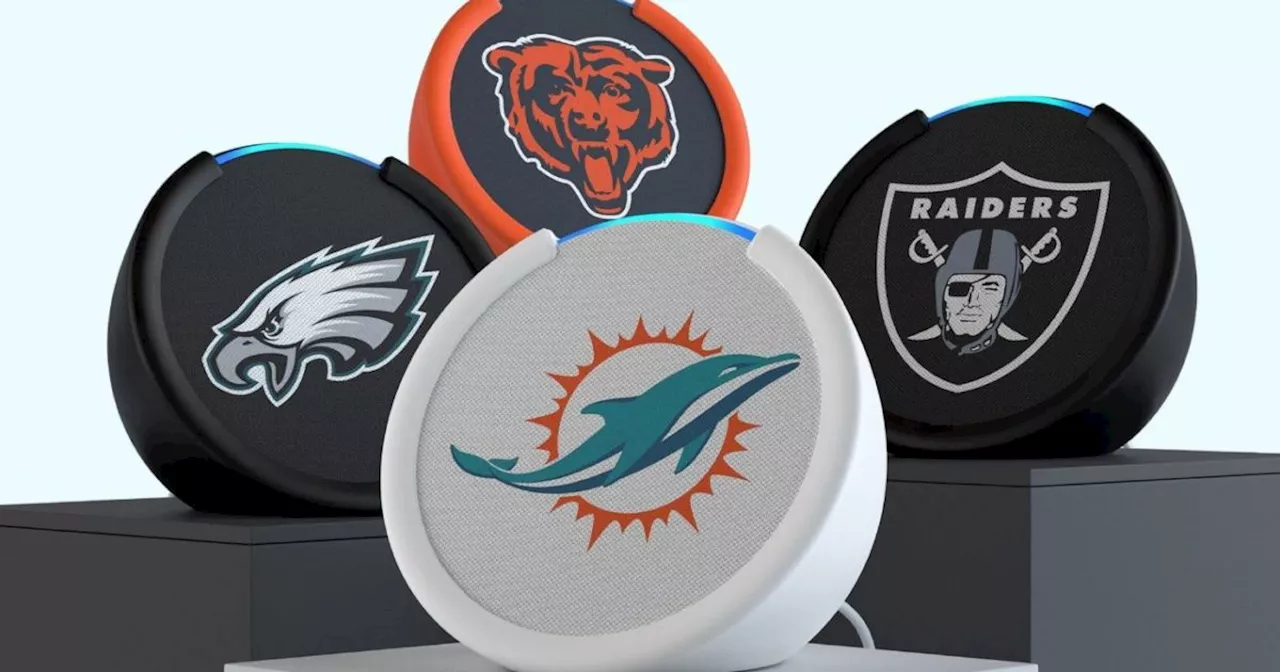 Amazon partners with the NFL to launch limited-edition Echo Pops