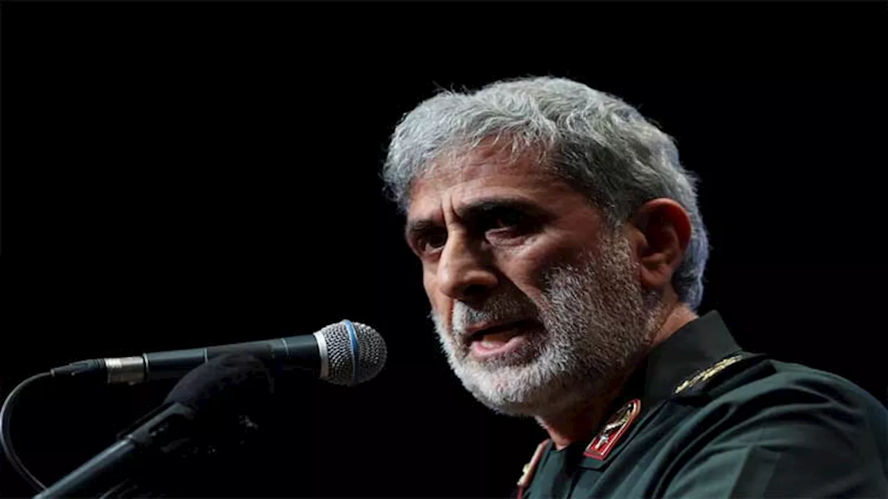 Iran Quds Force chief Qaani is well, to get medal from Supreme Leader