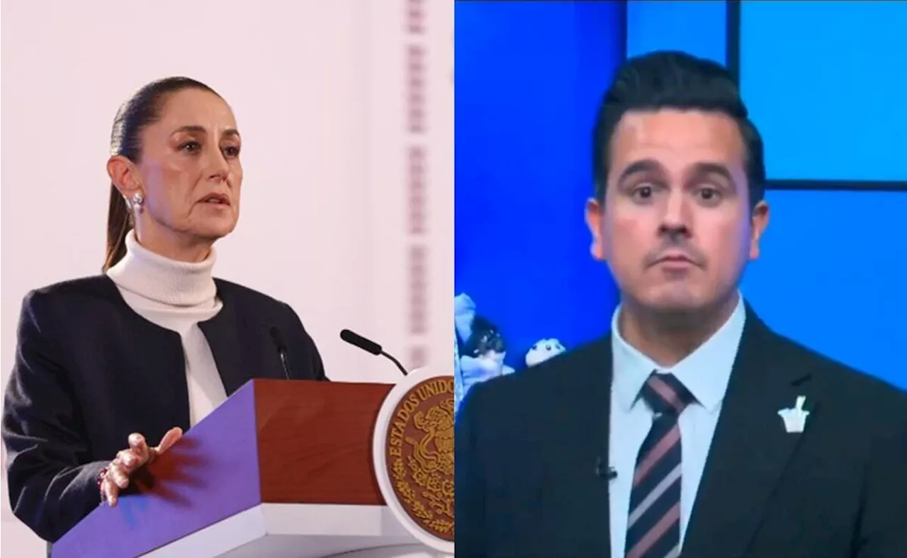 “Que le regresen su programa'; Sheinbaum reacciona a despido en vivo de conductor de canal 66 de Mexicali