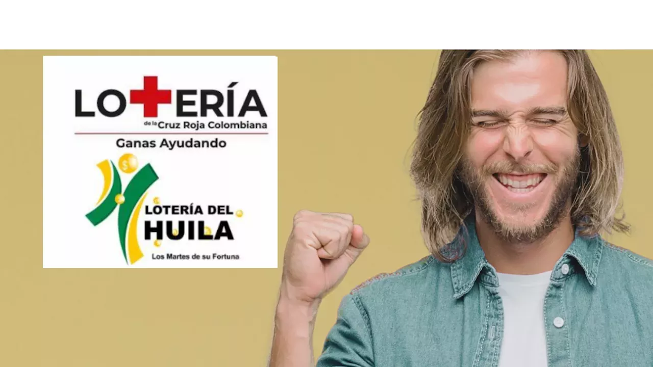 Lotería De La Cruz Roja Y El Huila: Vea Los Resultados Y Números ...