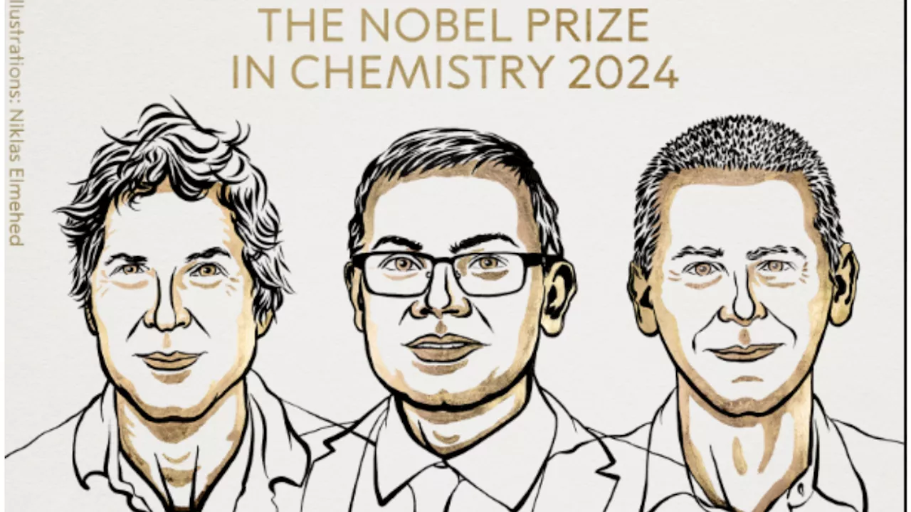 Premio Nobel de química 2024 para los científicos David Baker, Demis Hassabis y John M. Jumper