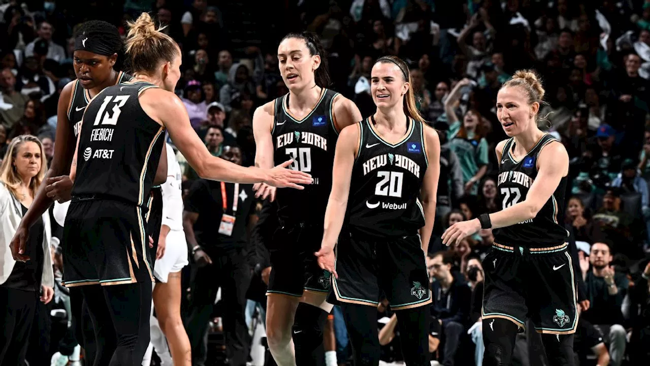 Liberty open as big betting favorites to win WNBA title