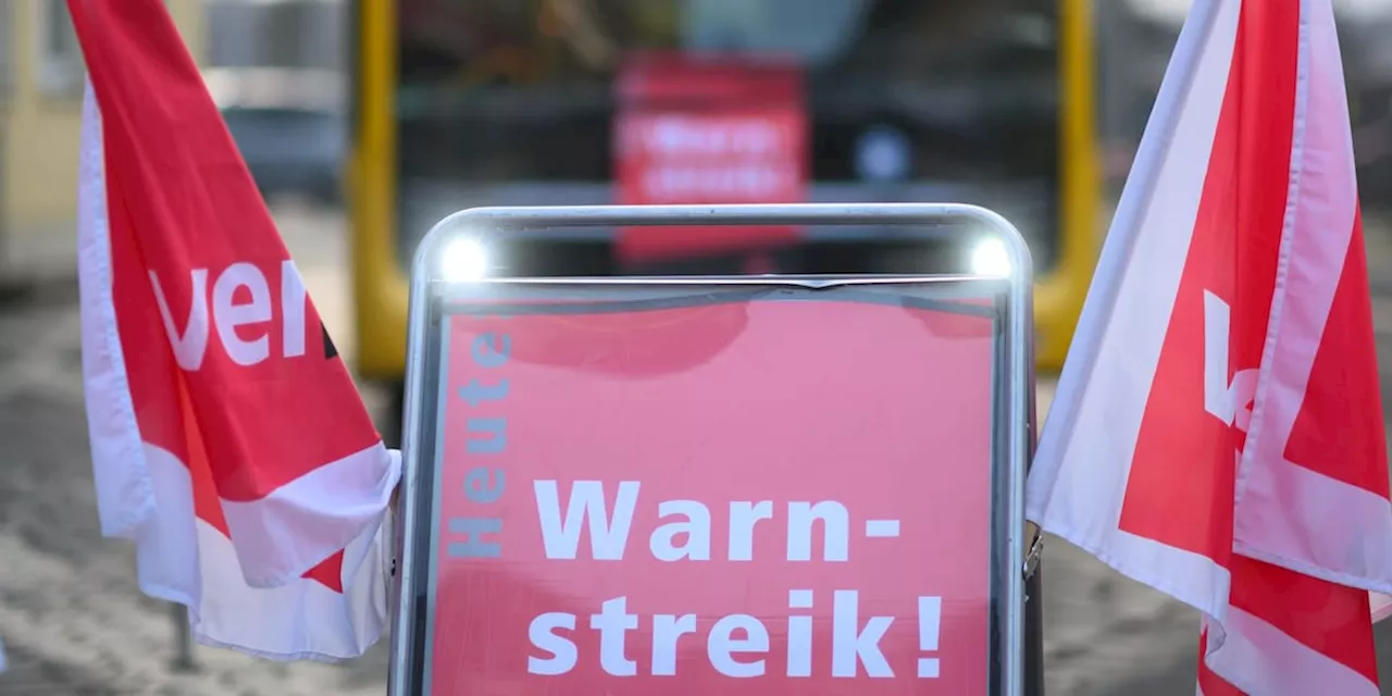 Warnstreik im Ticker: Warnstreik bei privaten Busunternehmen angekündigt